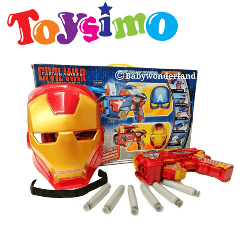 Iron Man Soft Gun