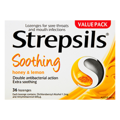 Strepsils Honey & Lemon 36'S Lozs