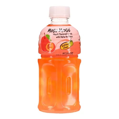 Mogu Mogu Peach Juice With Nata 320 Ml