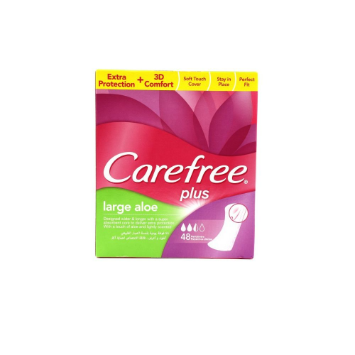 Carefree Ps Large Pl Aloe 48 Pcs