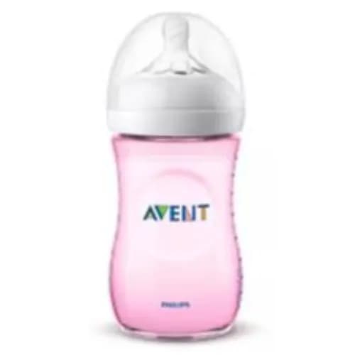 Avent Natural 2.0 Bottle Pink Scf034/17