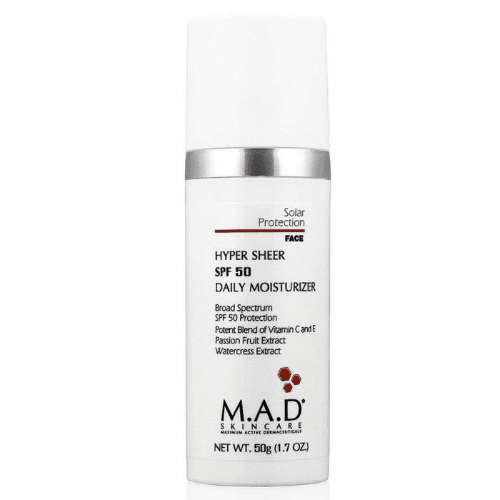 M.A.D Hypersheer Spf 50 Daily Moisturizer 50ml