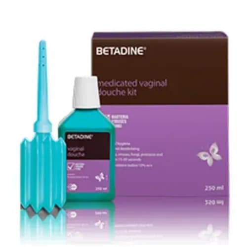 Betadine Med Vargnl Dch Kit 250ml