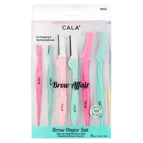 Cala-brow Affair 6pc Razor Asstd 50956