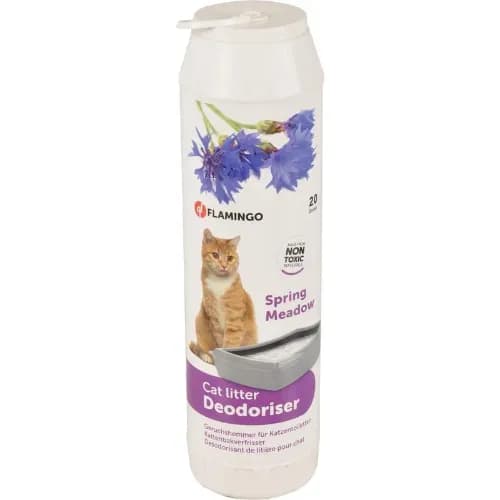 Flamingo Cat Litter Deodoriser Spring Meadows