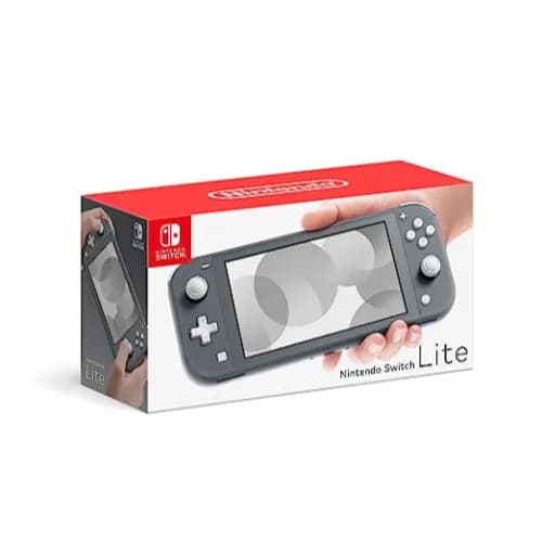 Nintendo Switch Lite Hand-held Gaming Console - Gray (Hdh-001) (Renewed)