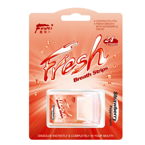 Fresh Breath Strips Strawberry