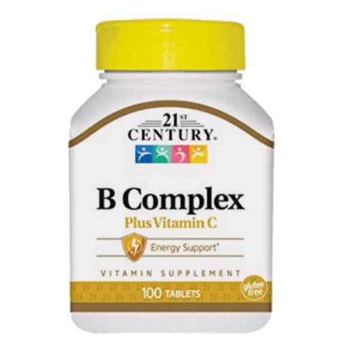 21st Century B- Complex With Vitamin C 100 Cap