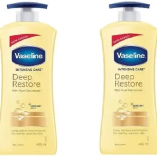 Vaseline Lotion Deep Restore 400 Ml X 2 @ 20% Off