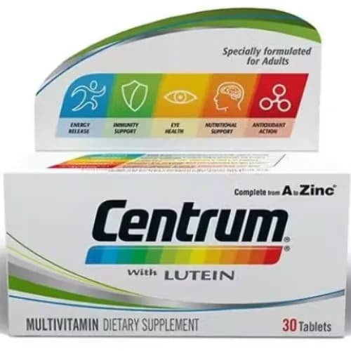 Centrum With Lutein 30's