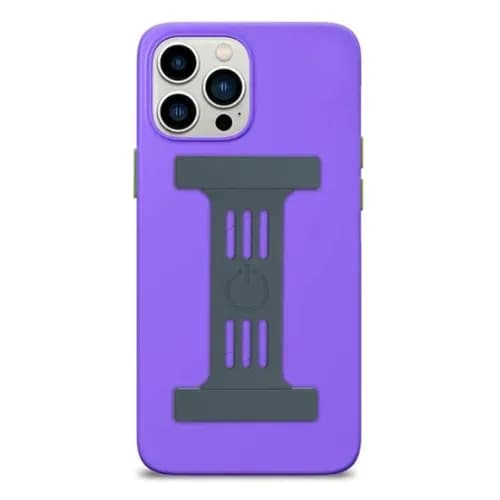 Goui Magnetic Case For Iphone 15 Pro With Magnetic Bars – Purple