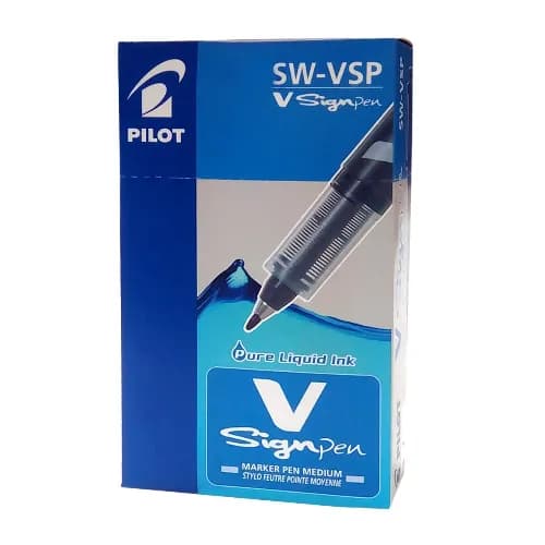 Pilot V-sign Marker Pen Blue