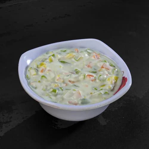 Boiled Mixed Vegetable With Yogurt