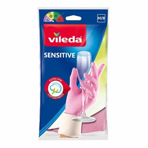 Vileda Sensitive Gloves Large