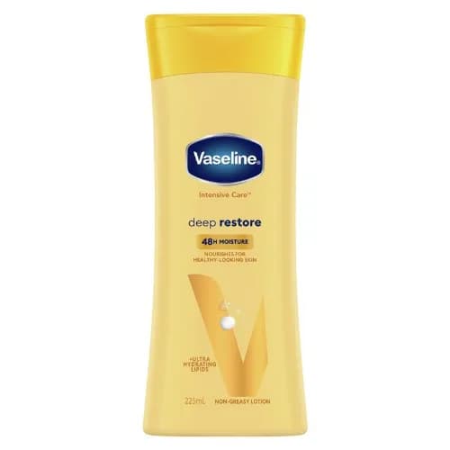 Vaseline Deep Restore Bdy Lotion 225ml