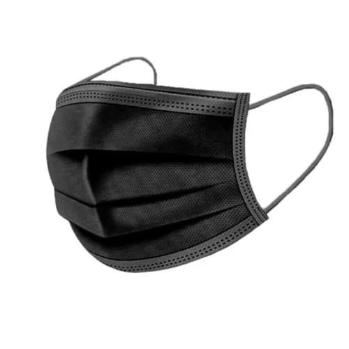 Aida Disposable Face Mask Black 50's