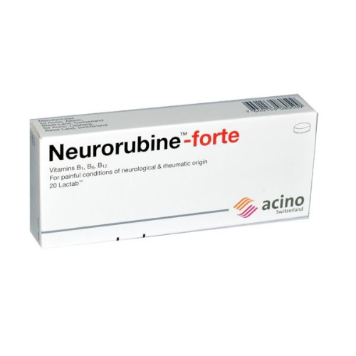 Neurorubine Forte 20 Tablets