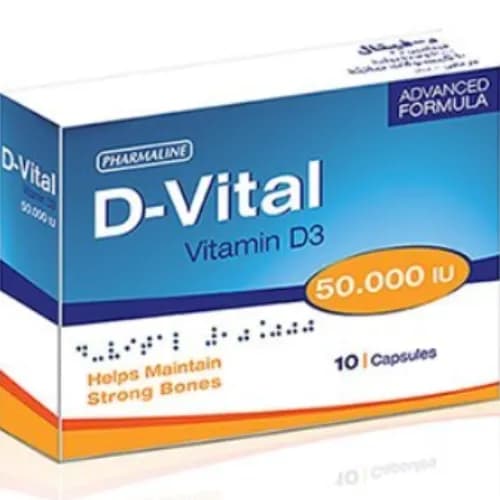 D-Vital 50,000 Iu Cap 10'S