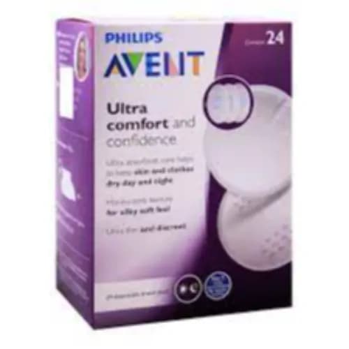 Avent Ultra Comfort Dis Breast Pad 24 Scf254/24