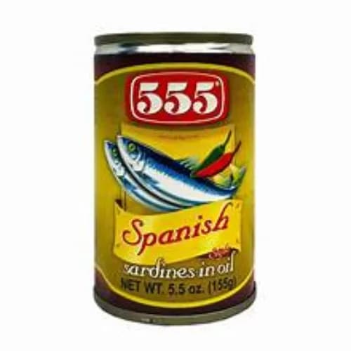 555 Sardine Spanish Style 155Gm