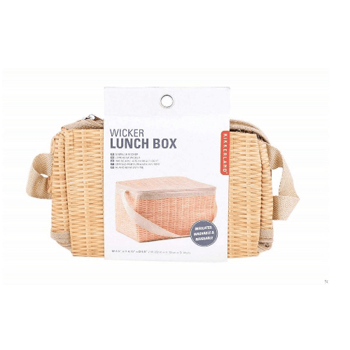 Wicker Lunch Box