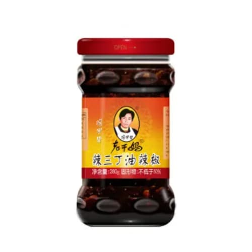 Laoganma Chilli Sauce With Peanut & Beancurd & Kohlrabi 280G