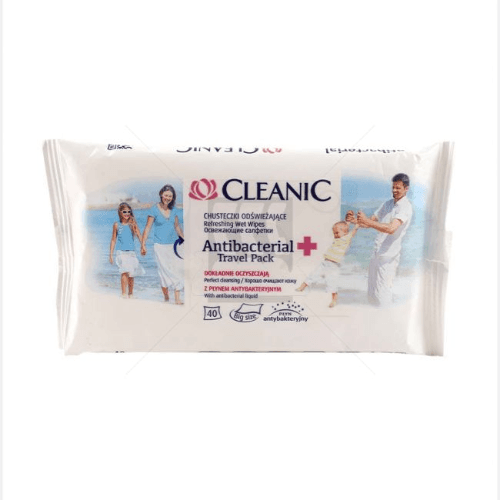 Cleanic Refreshing Wet Wipes 40Pcs