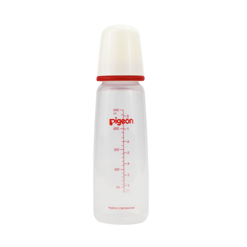 Pigeon Standard Neck Kpp Bottle (White) - 240Ml