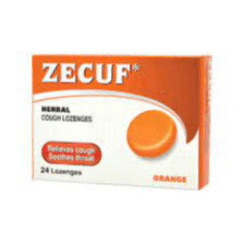 Zecuf Lozanges Orange 24Loz.