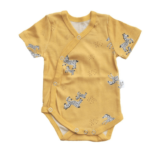 Tickle Tickle Zoe Organic Kimono Style Bodysuit 1-3 Months (Buy 1 Get 1 Free)