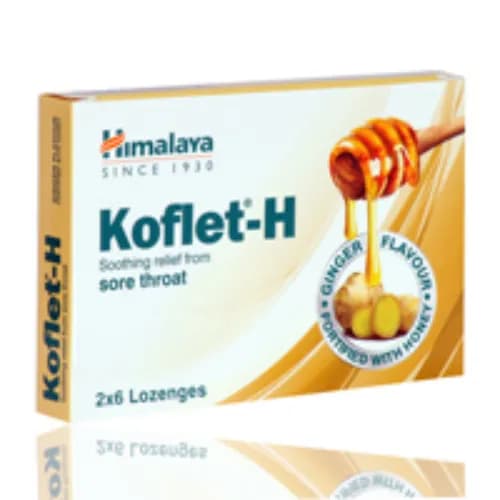 Himalaya Koflet H Ginger Throat Lozenges 12'S