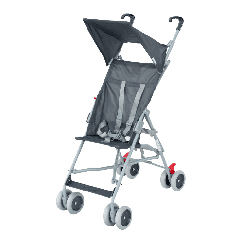 Moon Jet Light Weight Compact Fold Buggy Stroller Dark Grey (Buy 1 Get 1 Free)