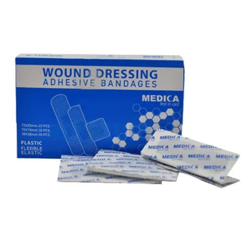 Medica Blue Plaster Assorted 100S