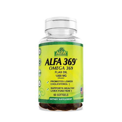 Alfa Omega 3-6-9 Flax Oil 1000 Mg 60 S