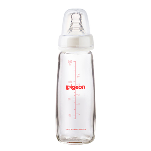 Pigeon Glass Feeding Bottle (4+ M) - 200Ml