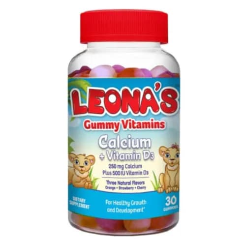 Leonas Gummy Calcium Plus Vit D3