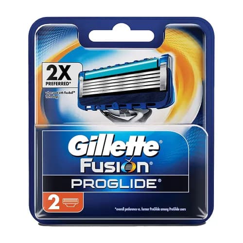 Gillette Fusion Razor Proglide Manual 2 Pieces