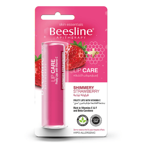 Beesline Lip Care Shimmery Strawberry 4G
