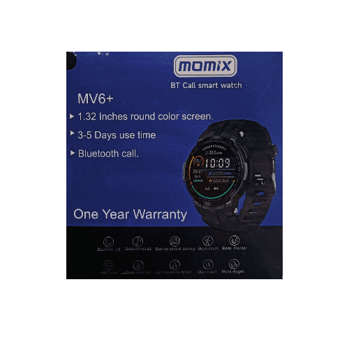 Momix MV6+ Smartwatch - BlackÂ