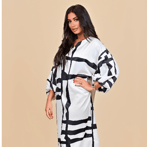 Lartiste - WHITE KAFTAN - SIZE L 