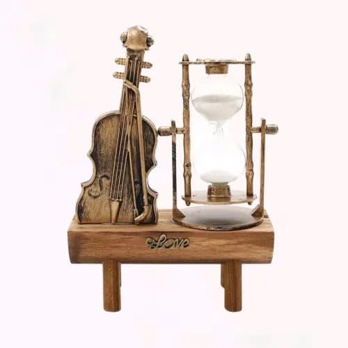 Violin & Hourglass Decoration Craft