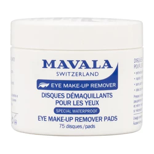 Mavala Eye Makeup Remover Pad 75Pcs