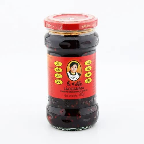 Laoganma Black Chilli Bean Sauce 280G