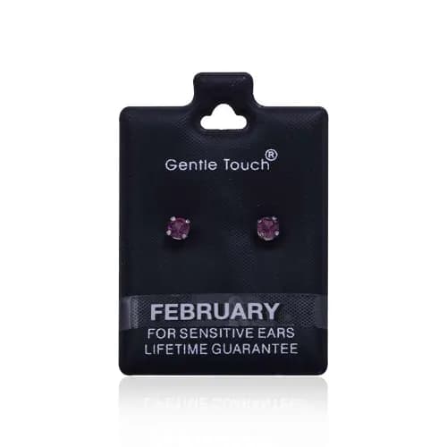 Earsense Gt2 February Birthstone