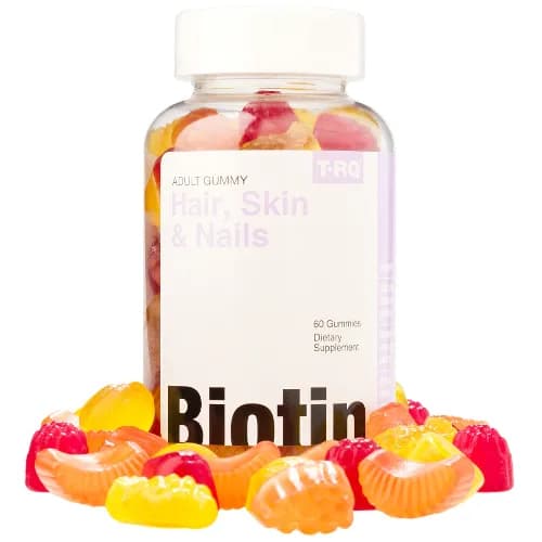 T-Rq Hair , Skin &Amp; Nails Biotin Adult Gummy 60 S