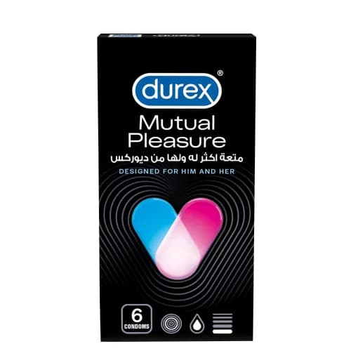 Durex Condom Mutual Pleasure 6 Pieces