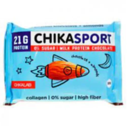 Chikalap Protein Milk Chocolate Almond 100G