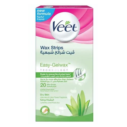 Veet Cold Wax Strips Dry Skin 20'S