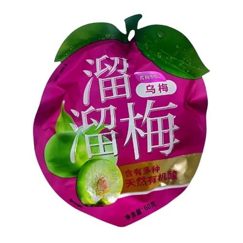 Liuliu Preserved Plum Black 60G