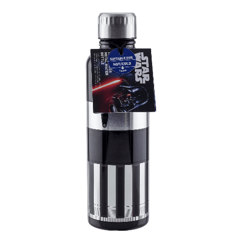 Paladone Darth Vader Lightsaber Metal Water Bottle Home V2